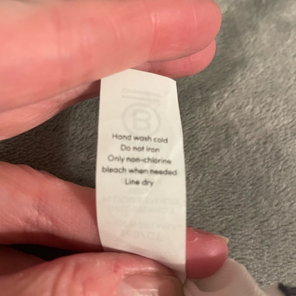 Athleta size 36 B/C Blue and Whit Tankini - Picture 5 of 6